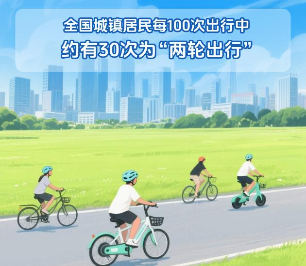 我国自行车和电动自行车社会保有量约5.8亿辆