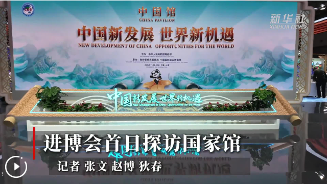第八届进博会丨进博会首日探访国家馆