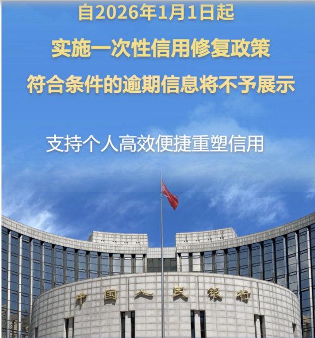 卸下“包袱”！个人信用修复助力轻装前行