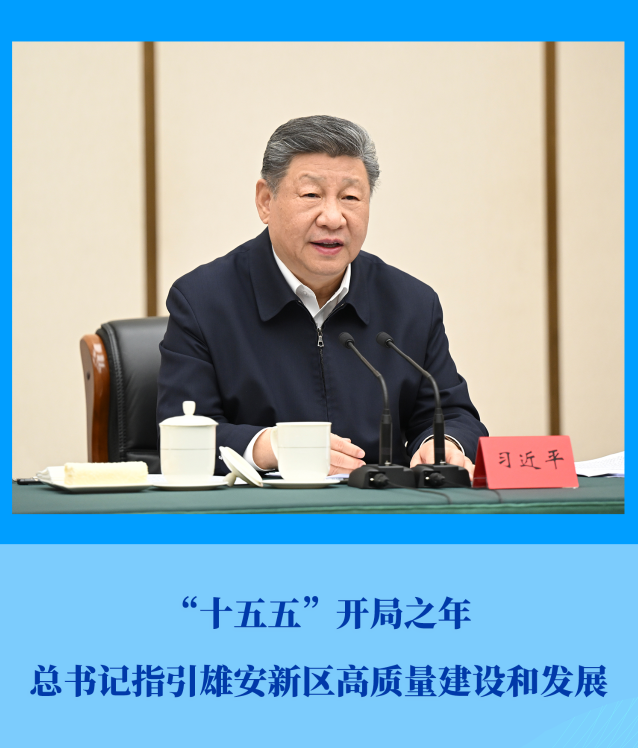  “十五五”开局之年，总书记指引雄安新区高质量建设和发展