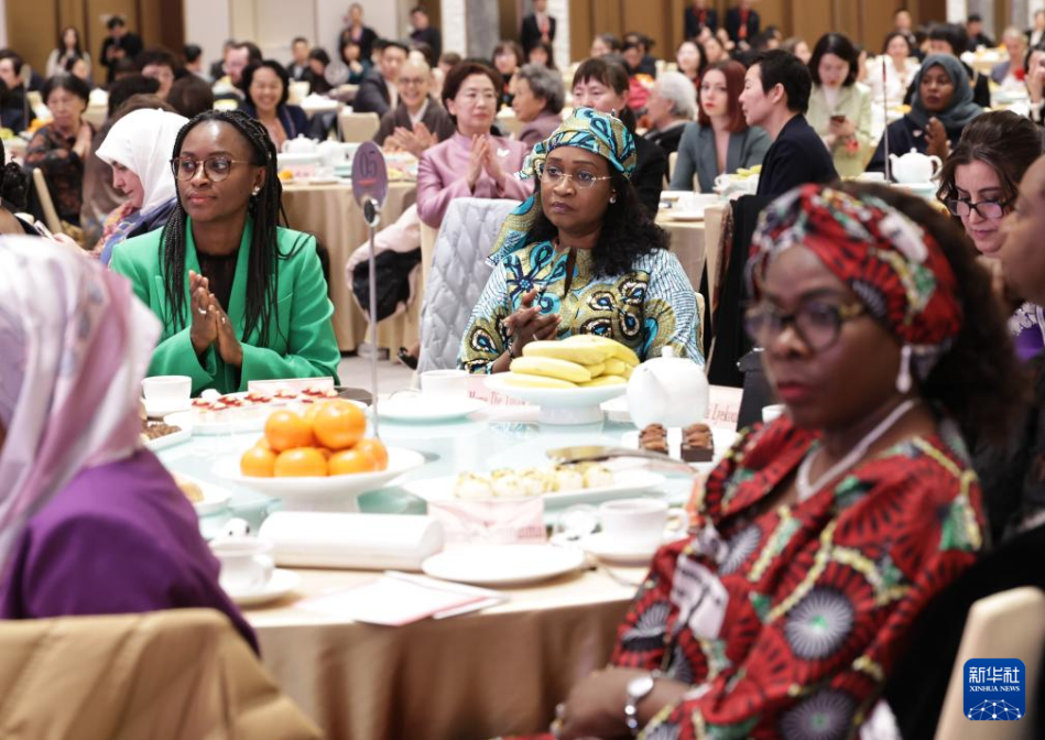 纪念“三八”国际妇女节中外妇女招待会在京举行