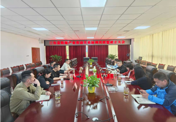 聚力建联盟和谐促发展——三台县成立 鞋服产业劳动关系协调员联盟