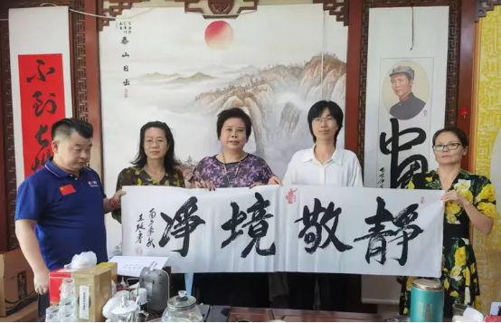 顾客集品牌俱乐部神一针迎来红色文化根据地井冈山客人到访&赣风文化传播&惠成商业顶层推介