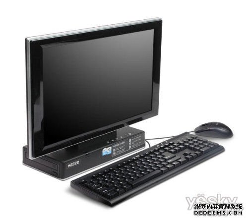 暑促2799！19吋1TB硬盘双核一体机神舟E600