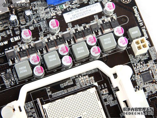 mATX小板设计 CPU四相供电够用