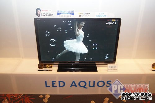 点击查看本文图片 夏普LCD-40LX430A - 洞悉细节 夏普新品40寸LED电视售5K9