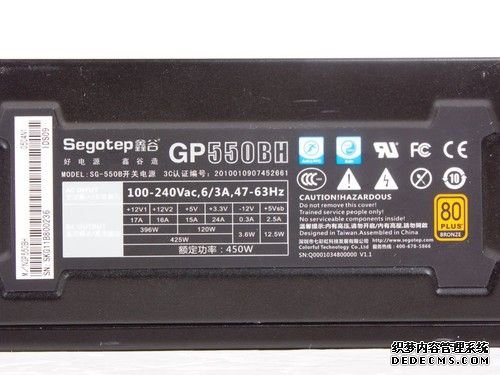 鑫谷GP550 