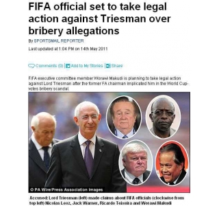 fifa贪腐案关键人物浮现 为卡塔尔穿针引线行贿