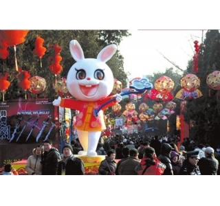 十二大庙会接待400万人次(图)