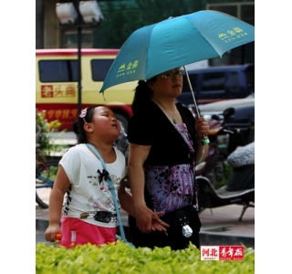 昨日石家庄高烧37.1℃ 全国最热(图)