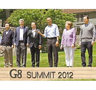 分析称G8峰会显各国分歧 "双奥"交好默克尔不满