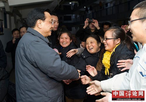 李克强九江调研：农民工变市民要解决住房问题