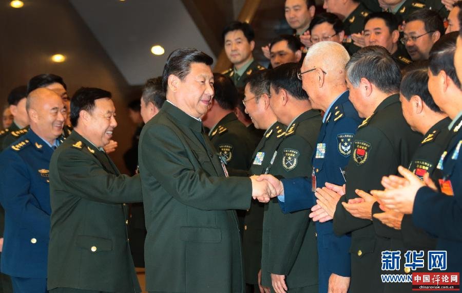（时政）习近平接见全军军事斗争后勤准备工作会议代表