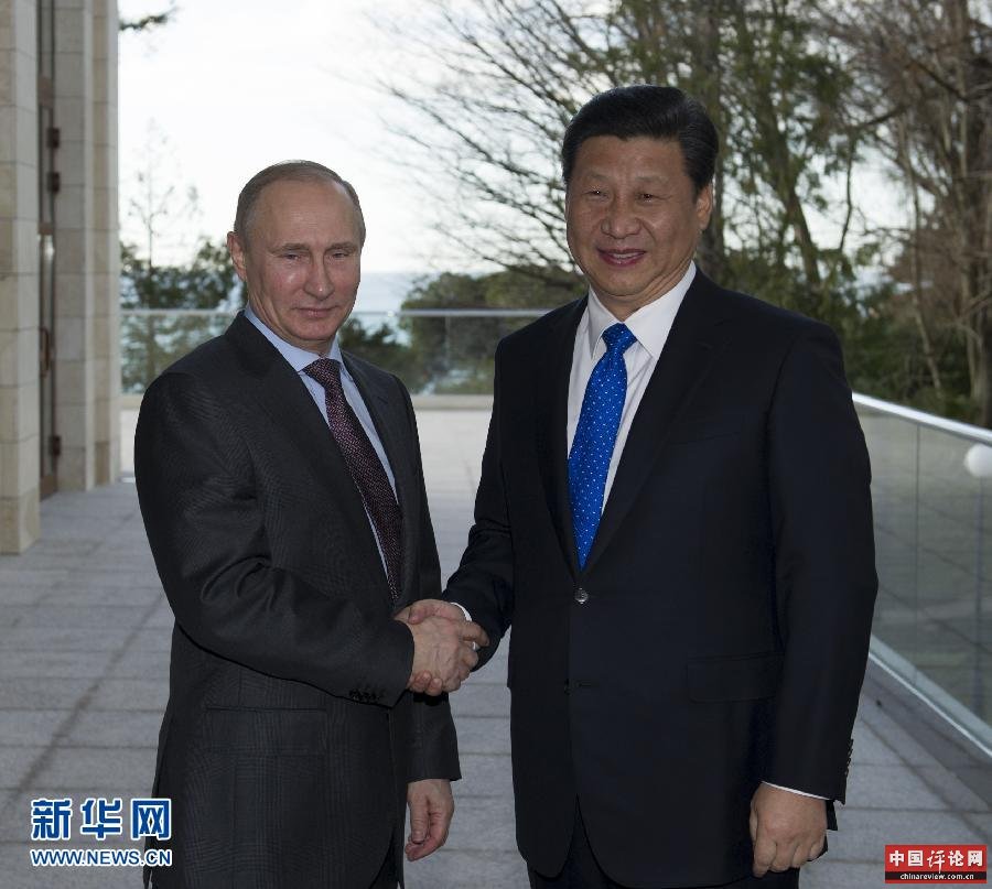 （时政）习近平会见俄罗斯总统普京
