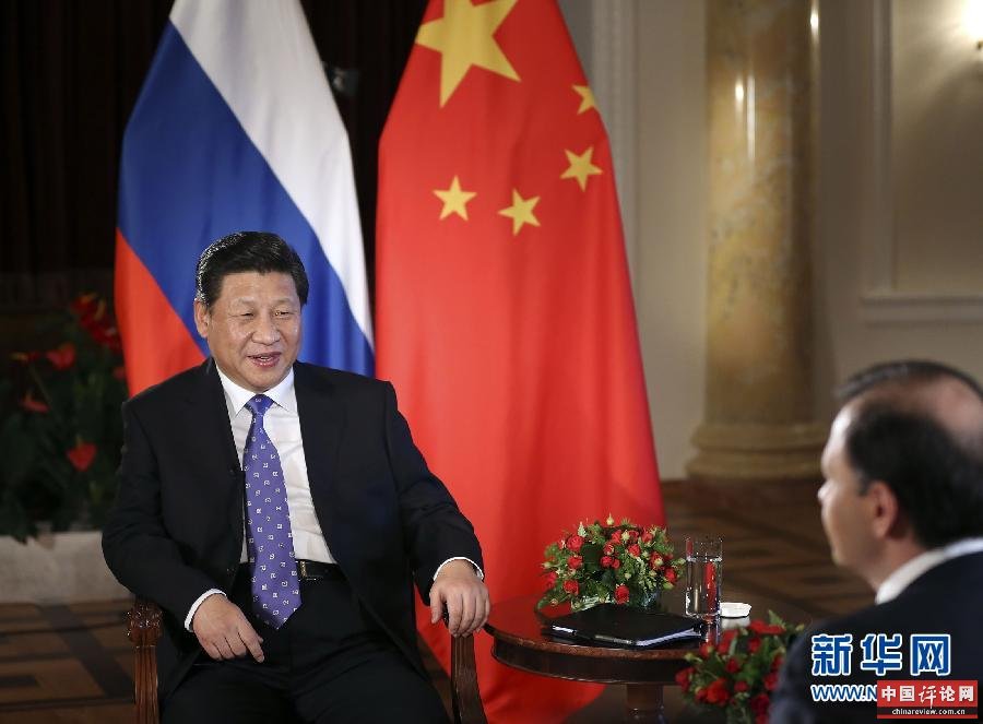 （时政）习近平接受俄罗斯电视台专访