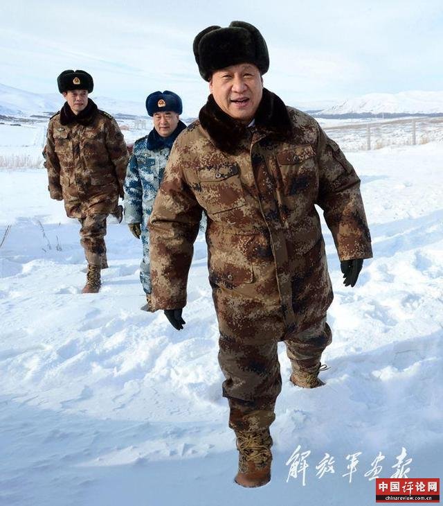 习近平与边防战士用餐照公布 吃西红柿炒蛋 