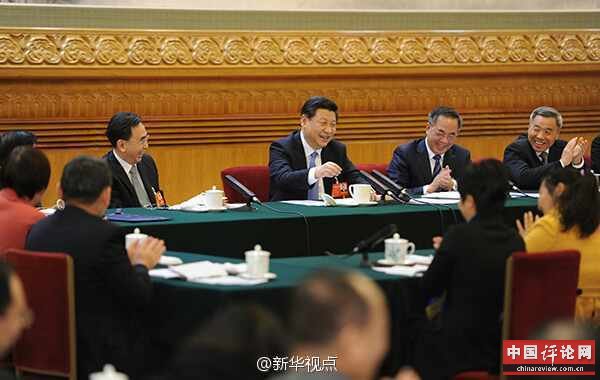 习近平勉励广东继续当改革排头兵(组图)