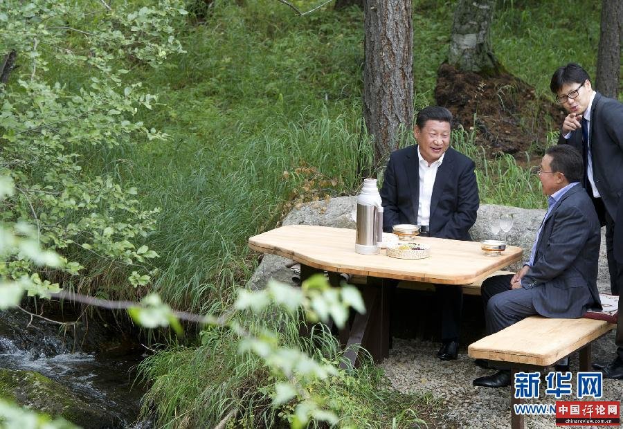 （XHDW）习近平同蒙古国总统额勒贝格道尔吉再次会晤