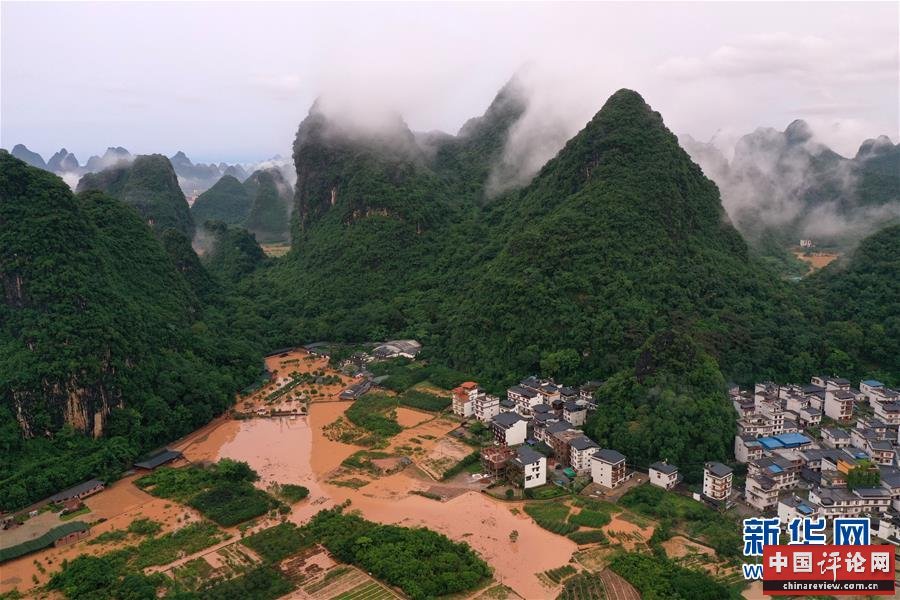 （环境）（2）持续强降雨造成广西超32万人受灾