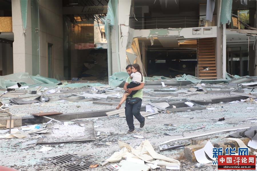 （国际）（8）黎巴嫩首都港口区发生爆炸 至少10人死亡